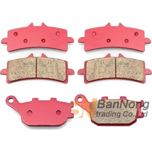 Motorcycle Front and Rear Brake Pads for SUZUKI GSX-S 1000 GSX-S1000 GSXS1000 GSXS 1000 2017 2018