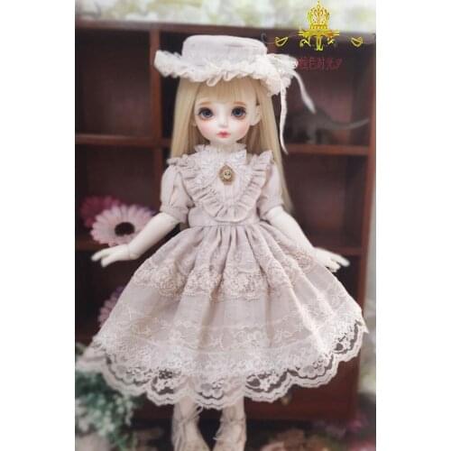 Fantasy Lolita Dress For 1/6 1/4 MSD 1/3 YOSD BJD Doll Dollfie Outfit