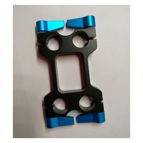 Riser 15mm Rod Clamp Rail Block fr Light Weight Studio Support Rail DSLR Rig V2