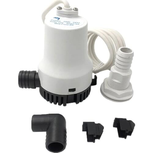 Submersible 1000GPH 12V Marine Bilge Pump Caravan Boat RV 25mm Outlet