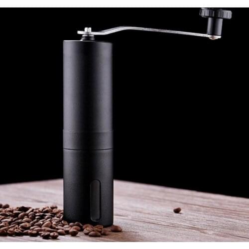 Portable Coffee Grinder Mini Stainless Steel Hand Manual Handmade Coffee Bean Burr Grinders Mill Kitchen Tool Crocus Grinders