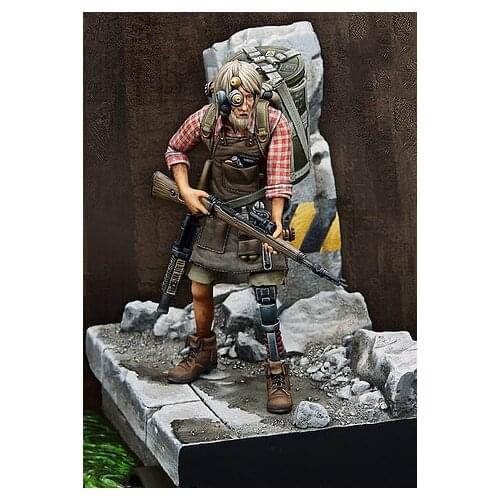 1/24 Resin Figure Building Kit Scavenger (With Base)