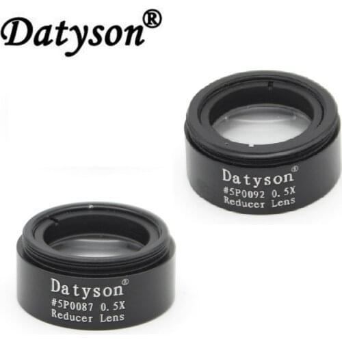 Datyson 1pc 0.5X Focal Reducer Lens 1.25" Telescope Eyepiece Ocular Astronomy Diagonal Extender Tube or Camera Adapter