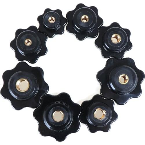 1PCS M5/M6/M8/M10/M12 Female Thread Star Shaped Head Clamping Nuts Knob For Industry Equipment