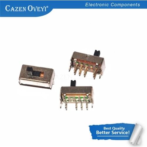 10pcs/lot SS23D07VG4 4MM handle high double toggle switch with bracket 8 feet 20pcs/lot 3 files