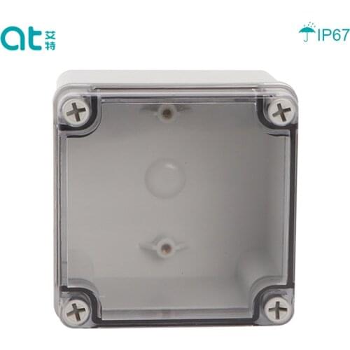 100*100*75MM Waterproof Plastic Junction Box cover Enclosure Electronic Instrument Housing Case Electrical Project Outdoor Boxes