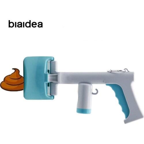 2 In 1 Portable Handle Pet Pooper Scooper Feces Picker Shovel Walk for Dogs Accessories Clean Poop Bags Dispenser Outdoor Travel