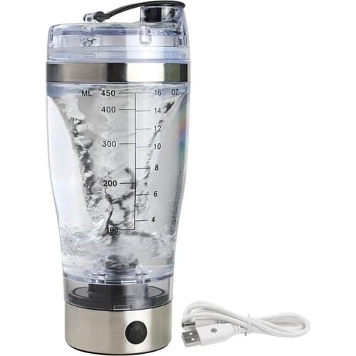 Automatic Electric Shaker 450ML Vortex Mixer Water Bottle Smart Blender Cup Hot with USB Cable Automatic Coffee Mixing Cup
