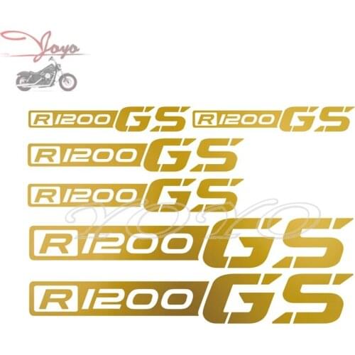 Motorcycle Luggage Box Stickers Saddlebag Decals Logo Sticker For BMW R1200GS Universal