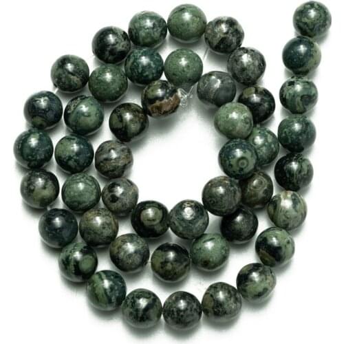 Wholesale Natural Stone Beads Kambaba Jaspers Loose Beads Needlework for Jewelry Making 4 6 8 10 12mm DIY Bracelet Necklaces