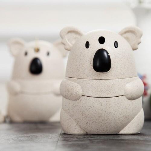 European Fashion Cute Test Against Wheat Creative Cartoon Toothpick Bottle Toothpick Box Automatic Toothpick Cans