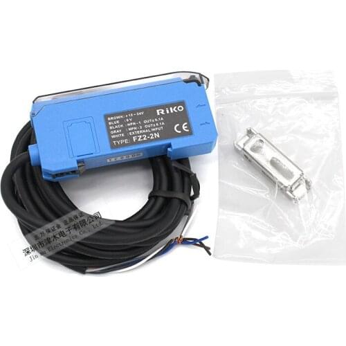 FZ2-2N optical fiber sensor digital display amplifier NPN two output 6months warranty