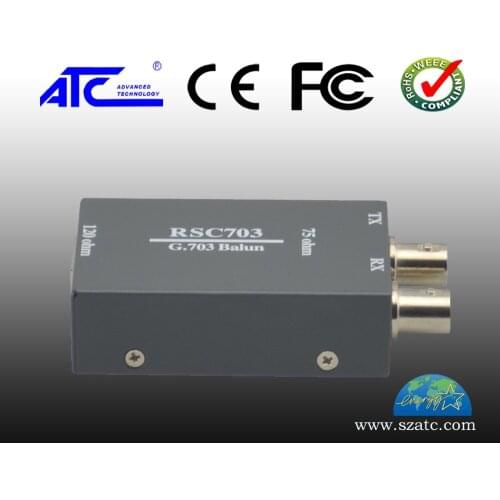 BNC to RJ45 Joint Balanced to Non-Balanced Converter 75 Euro to 120 Euro Twisted-pair Coaxial Cable