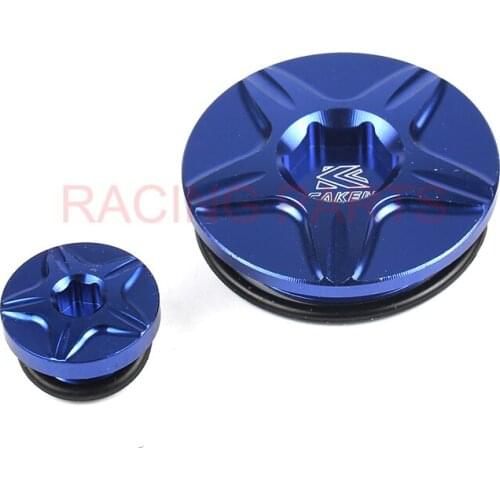 CNC Billet Engine Timing Plug Set For YZ250F WR250R YZ450F WR250F WR450F Dirt Bike Motocross Off Road