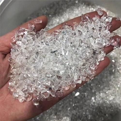 Natural White Crystal Stone Quartz Points Gravel Chakra Healing Reiki clear Quartz Crystals Natural Stones