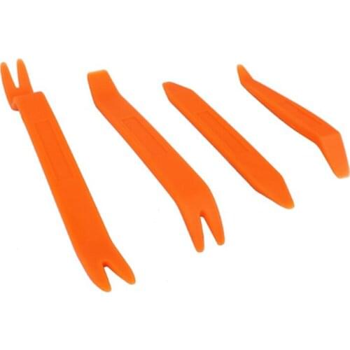 New 4pcs Auto Car Radio Panel Door Clip Trim Dash For LADA Priora Sedan sport Kalina Granta Vesta X-Ray XRay