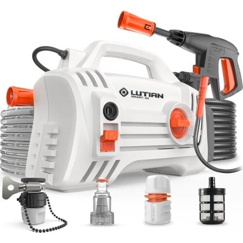 SMART-S4 Series motor high pressure cleaner portable car washer vehicle washing floor cleaning device 220V 1.4KW 100bar 8L/min