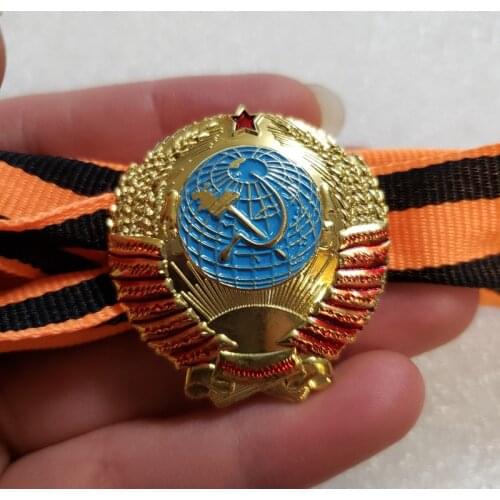 Russian Replica Badge CCCP Russia USSR Badge Metal Souvenir Collection Hero Medal Star Medal #116