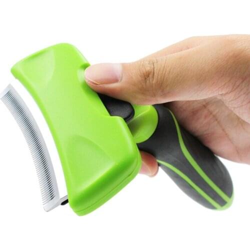 New Pet Supplies Pet Hair Remover Combs Cat Grooming Brush Deshedding Tool Comb Edge Trimming Dog Cat Rake Removal Fur Brush