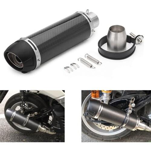 Slip On Exhaust End Pipe 51mm Universal Accessories Muffler Tail Escape Removable DB Killer Dirt Bike ATV Stainless Steel