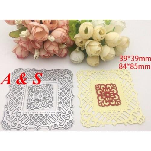 Y203 METAL CUTTING DIES Lace Square Scrapbook card invitation paper craft party decor embossing stencil cutter