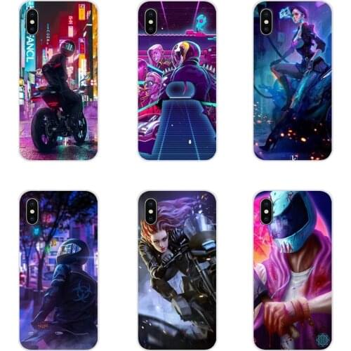 For Xiaomi Mi4 Mi5 Mi5S Mi6 Mi A1 A2 A3 5X 6X 8 CC 9 T Lite SE Pro Accessories Phone Shell Covers Neon Motorcycle Kawasaki Biker