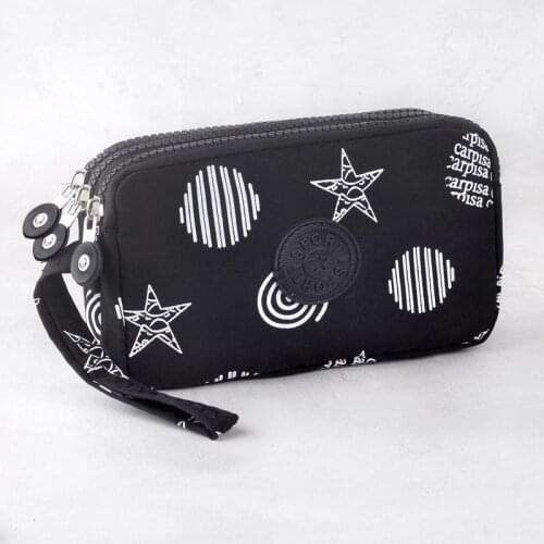 Eiffel Tower Patten Women Wallets Soft PU Leather Hasp Zipper Coin Purse Lady Handbags Moneybags Cards Holder Clutch Wallet Bags