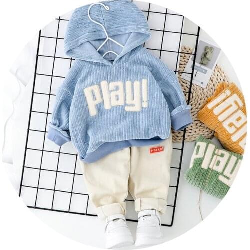 Children Autumn New Clothes Fashion Baby Boys Girls Coats Hoodies Long Pants 2Pcs/Sets Out Kid Cotton Toddler Casual Tracksuits