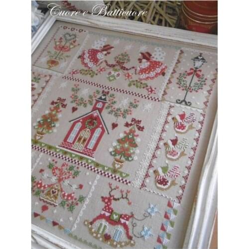 14/16/18/27/28 Gold Collection Counted Cross Stitch Kit Christmas Tradition Angel Reindeer Tree Flower Girl