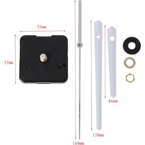 DIY Quartz Clock Movement Mechanism Hands Wall Repair Tools Parts Silent Kit Set D0AC