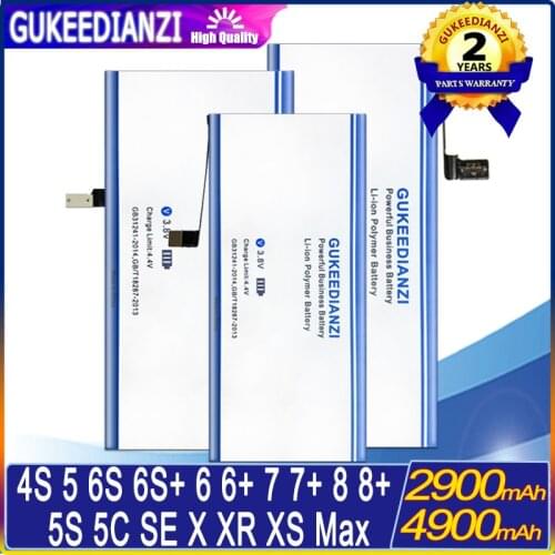 Lithium Battery For Apple iPhone 6S 6 7 8 Plus 5S 5 X SE Xr Xs Max 6Plus 7Plus Replacement Bateria For iPhone6 iPhone7 batteria