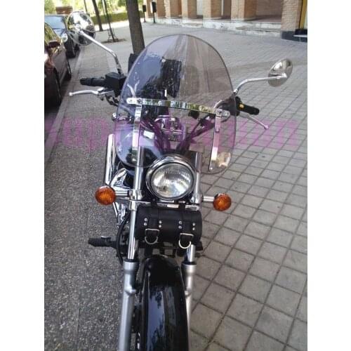 New For Kawasaki Cruisers & Standards Models As VN Vulcan 800 900 1500 1600 Classic Motorcycle Windscreen Windshield 1969-2015