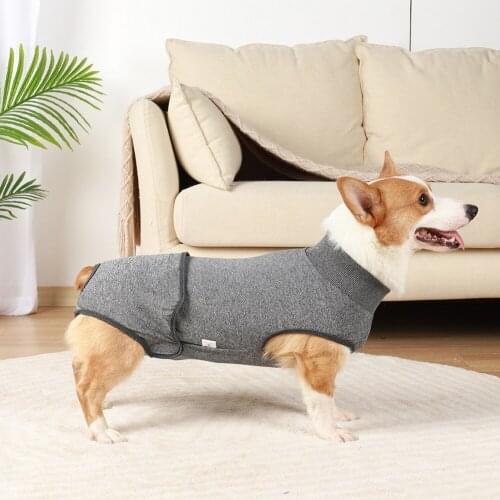 Autumn Winter Pet Clothes Dog Clothes Dog Physiological Clothes Post-operative Jumpsuie Service Pajamas Pet Clothing