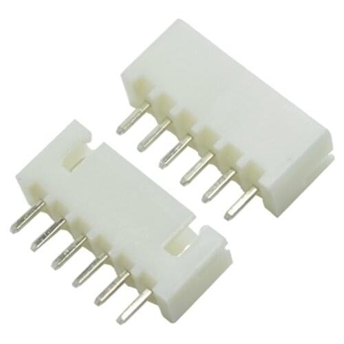 1000 Pcs XH2.54 2.54mm Board to wire PCB Male Header JST Connector Wafer discrete XH 1 inch Pitch Staight Through Hole RoHS