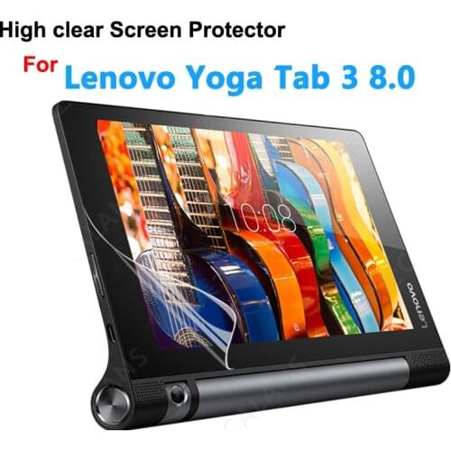 Clear LCD Screen Protector Protective Film for Lenovo Yoga Tab 3 850 850F Tablet