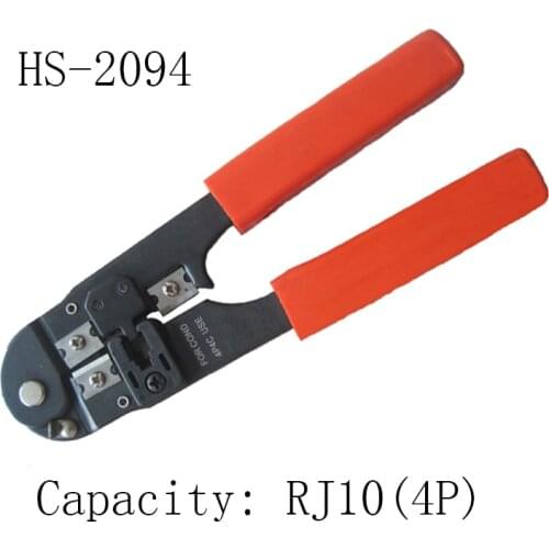 Network crimping tool RJ10 4P cut strip cable net working tools LS-2094 modular telecom multi functional pliers dropshipping