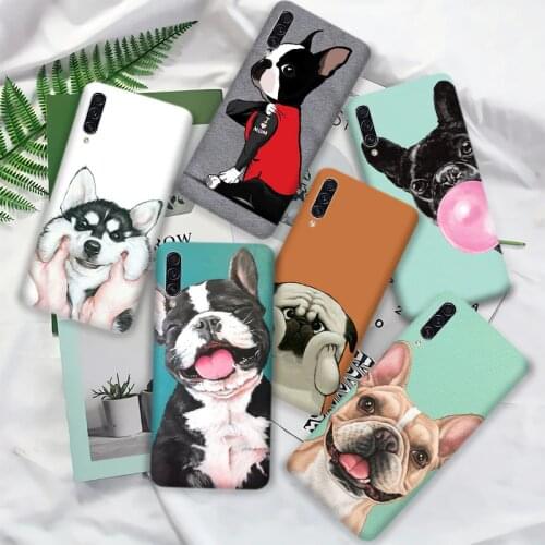 Case For Samsung Galaxy A51 A71 A50 A70 A20 A30 A40 A10 A20E J4 J6 A6 A8 A7 A9 2018 Cute pet dog Silicone Case