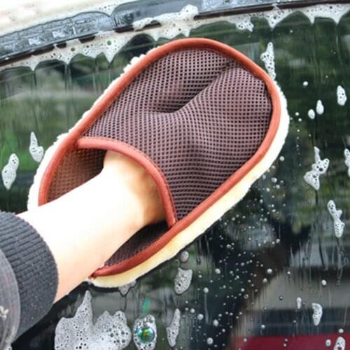 Universal Soft Car Cleaning Glove Good Absorbent Car Washing Glove Vehicles Cleaning Tool