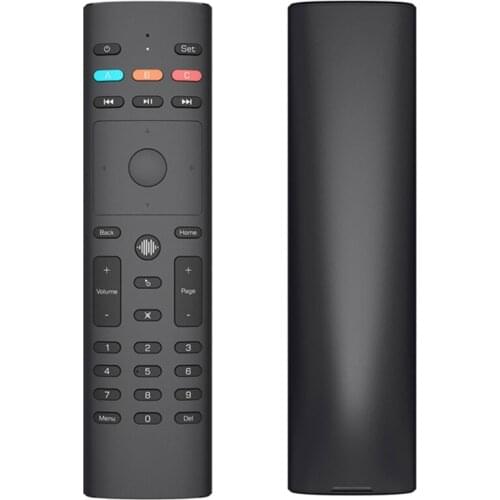 2021 G40 Voice Search Device IR Learning Gyroscope Remote Control 33 Keys 3 Modes for Android TV Box