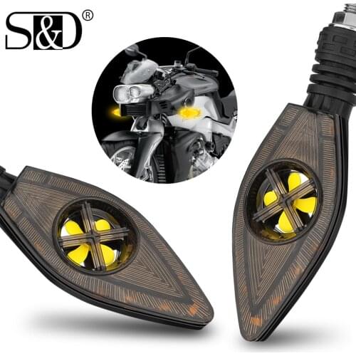 2pcs Motorcycle Turn Signal Indicator Blinkers DRL LED Bulb Parts Indicator Lamp Brake Lights Warning With Fan Lamp White Yellow