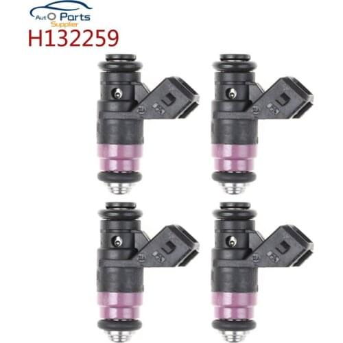 4PCS Original Fuel Injector OEM H132259 For Renault Megane 1.6 16v 31 T. KM Replacement Nozzle Injection Petrol 8200132259