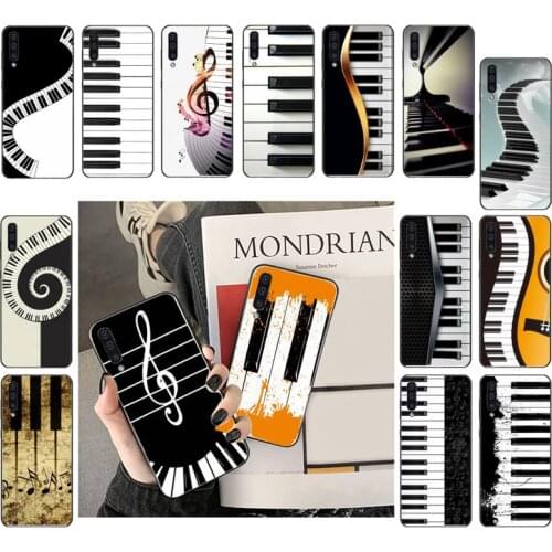 Music piano keyboard Phone Case For Samsung A41 A31 A50 A32 A11 A12 A02 A52 A21 M31 A72 A51 A70 A71 A21S