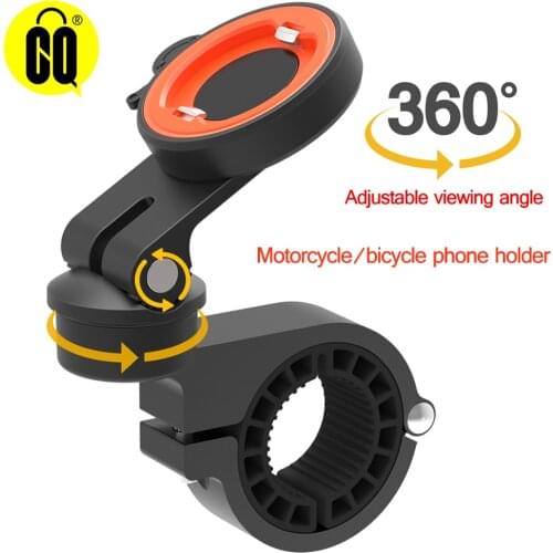 Bike mount phone holder Bicycle/motorcycle 360 degree adjustable viewing angle aluminum phone holder motorcycle phone holder