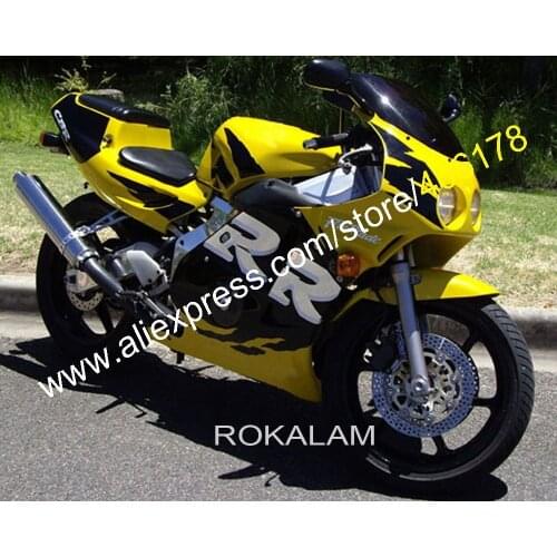 For Honda CBR250RR 00 91 92 93 94 MC22 Yellow Black CBR250RR 1990-1994 Motorcycle Fairing Kits (Injection Molding)