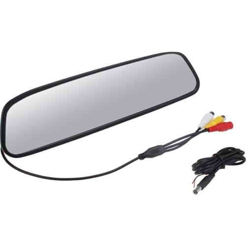 For Toyota Corolla for BYD G3 170 angle car parking camera with Plastic shell material+Superior quality 4.3"mirror monitor