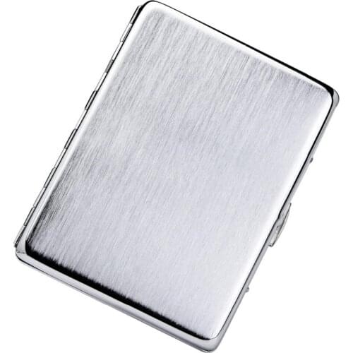 Fashion Pocket Cigarette Tobacco Metal Storage Case Pocket Box Holder For 9 Cigarettes