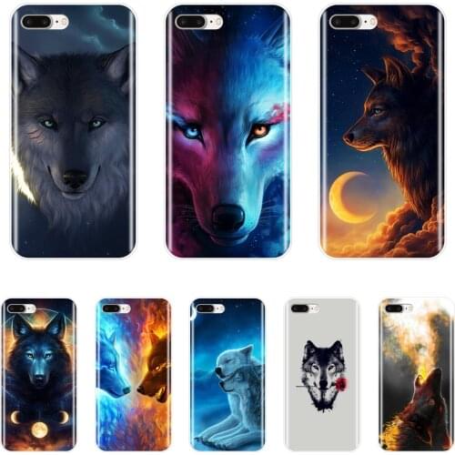 Cool Wolf Soft Silicone Phone Case For iPhone 6 S 6S 7 8 X XR XS Max Back Cover For Apple iPhone 8 7 6S 6 S Plus Case