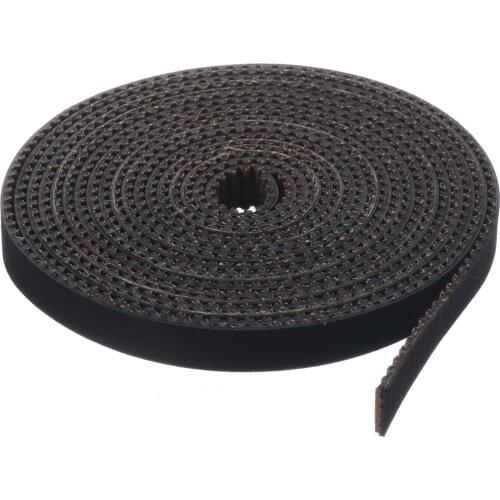 2M 2GT GT2 Open Synchronous Timing Belt 6mm Width 2GT GT2 RF Fiber Glass Reinforced Rubber Timing Belts For 3D Printer