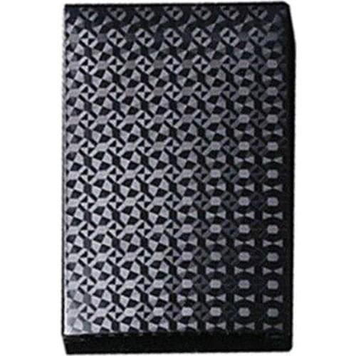 1set Black Diamond Gold Foil Poker Creative Waterproof 54pcs Family PVC Interactive Collection Holiday Cards Plastic Party R7W9