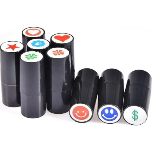 1 pcs golf ball stamps Colorfast Quick-dry Long Lasting Stamper Balls Marker Impression Seal Gift Golf Accessories Random Color